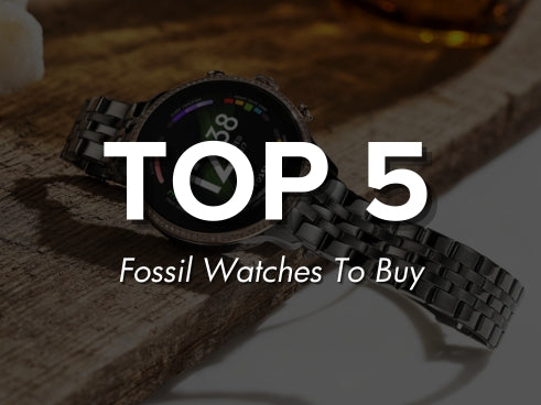 Fossil on sale top watches