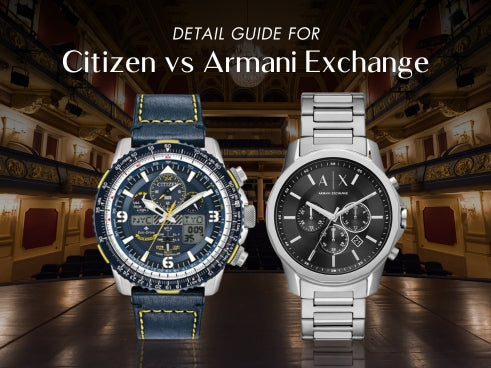 Detail guide for Citizen vs Armani Exchange H2 Hub