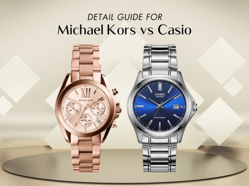 Detail guide for Michael Kors vs casio H2 Hub