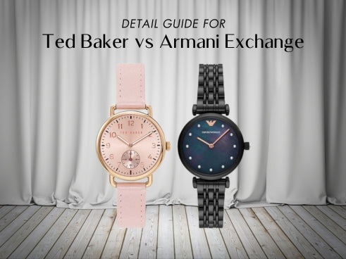 Detail guide for Ted Baker vs Armani Exchange H2 Hub