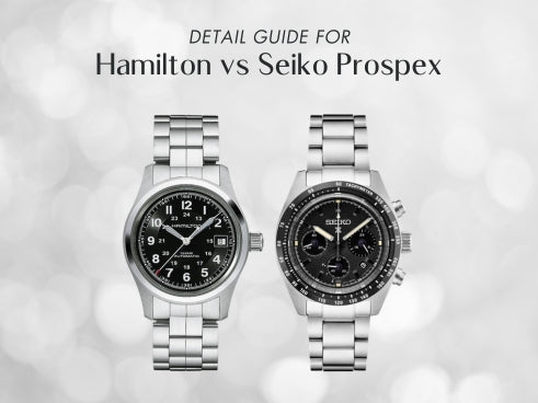 Detail guide for Hamilton vs Seiko Prospex H2 Hub