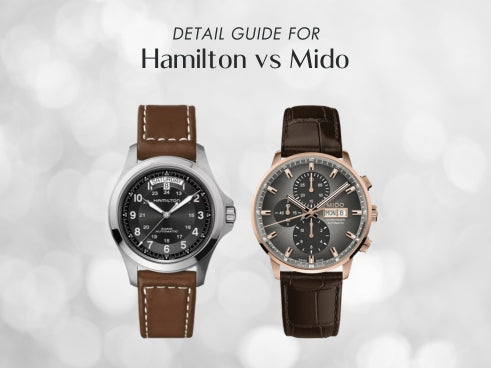 Detail guide for Hamilton vs Mido H2 Hub