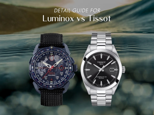 Detail guide for Luminox vs Tissot H2 Hub