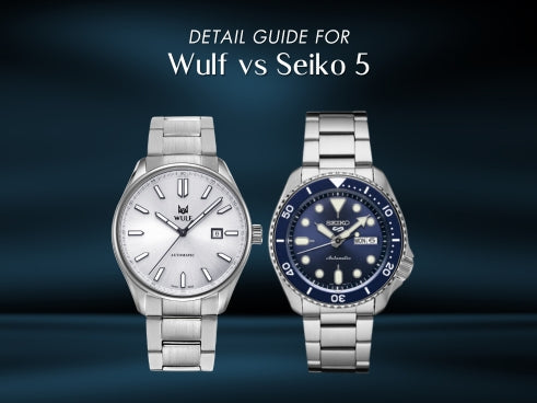 Detail guide for Wulf vs Seiko 5 H2 Hub