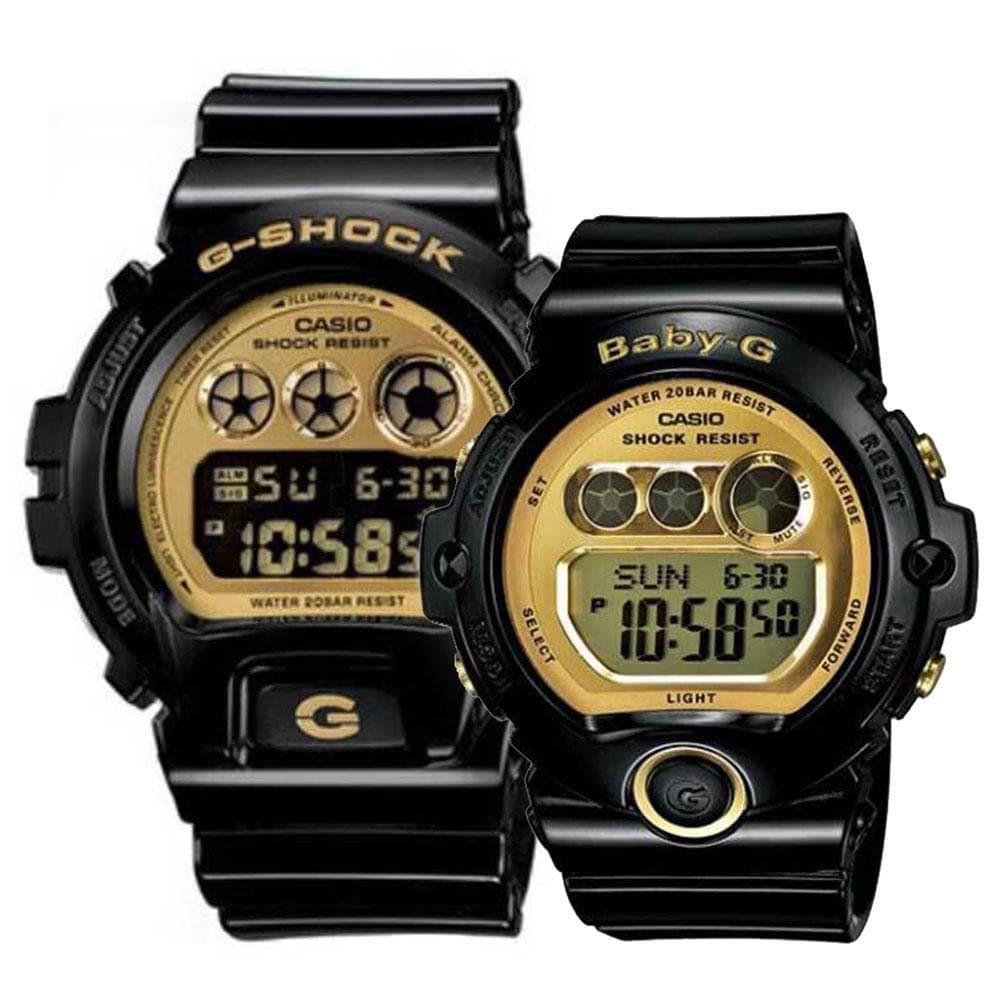 CASIO G-SHOCK & BABY-G DW-6900CB-1 BG-6901-1 COUPLE'S WATCH – H2 Hub