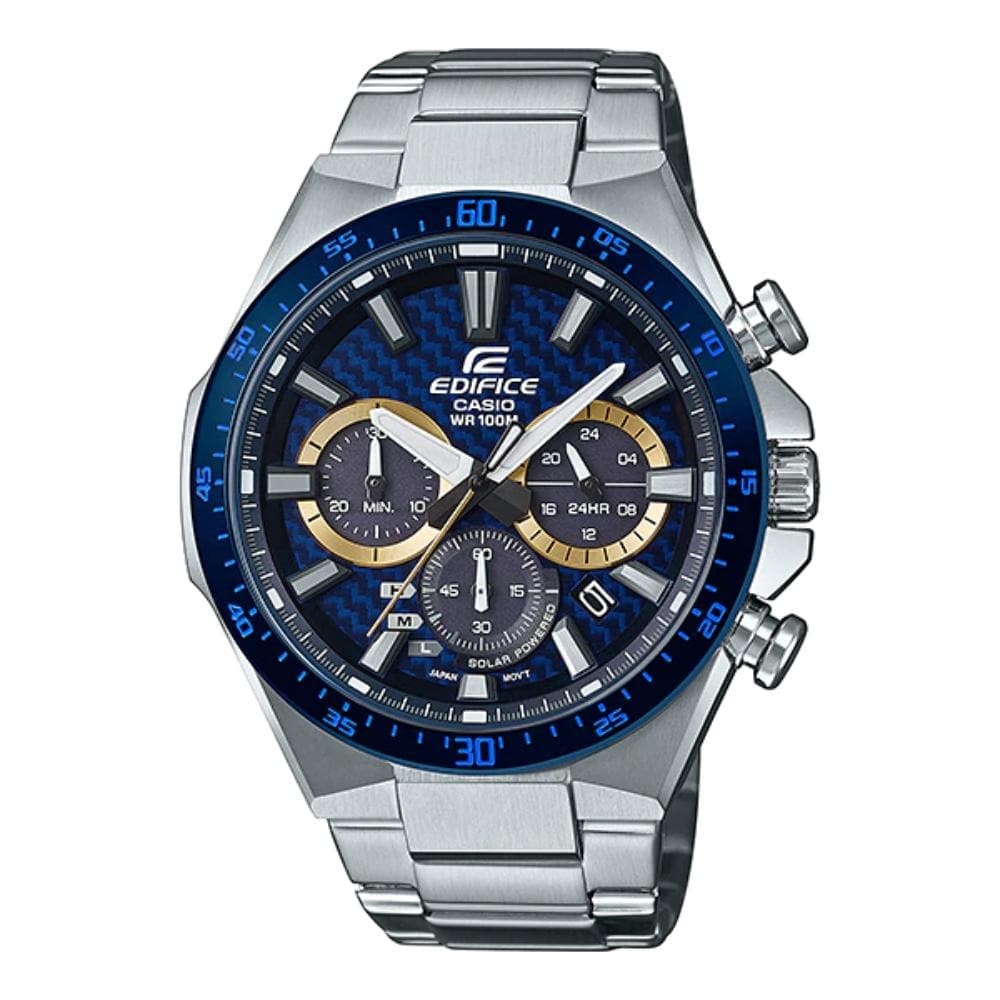 Edifice casio shop wr100m blue