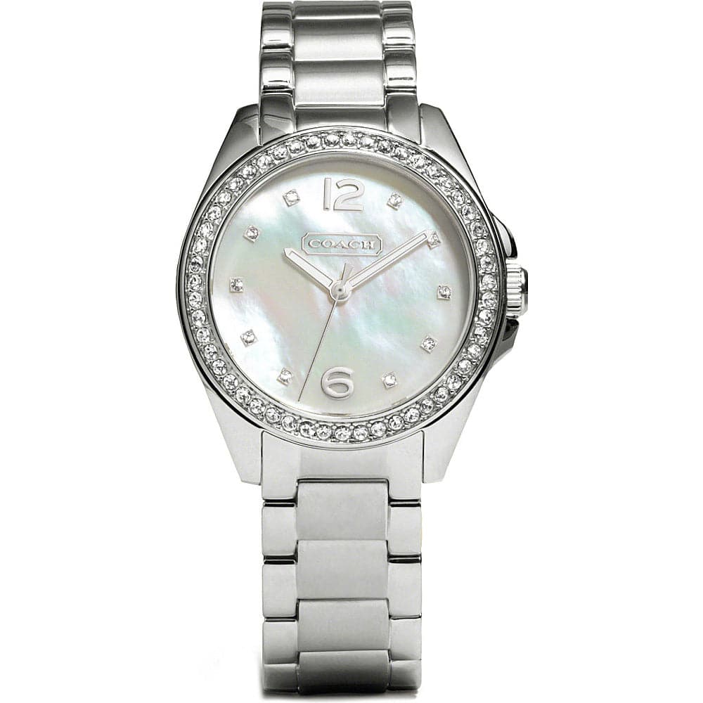 COACH TRISTEN SILVER STAINLESS STEEL 14501656 WOMEN S WATCH H2 Hub