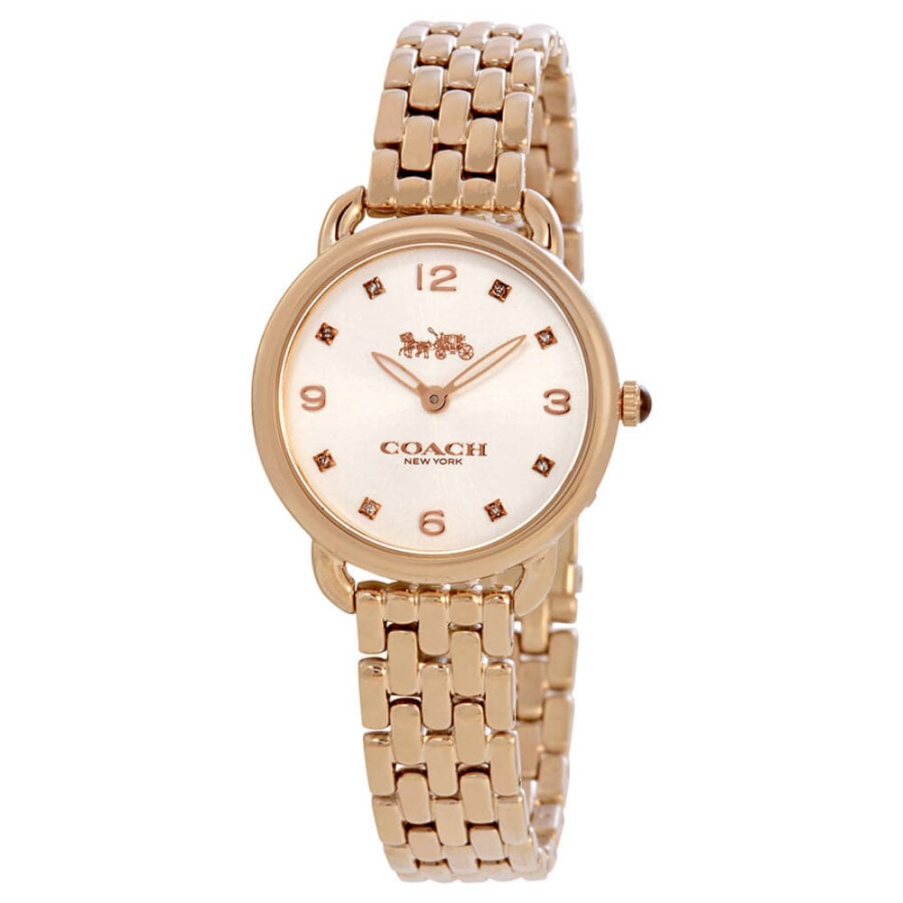 Coach delancey sale watch gold