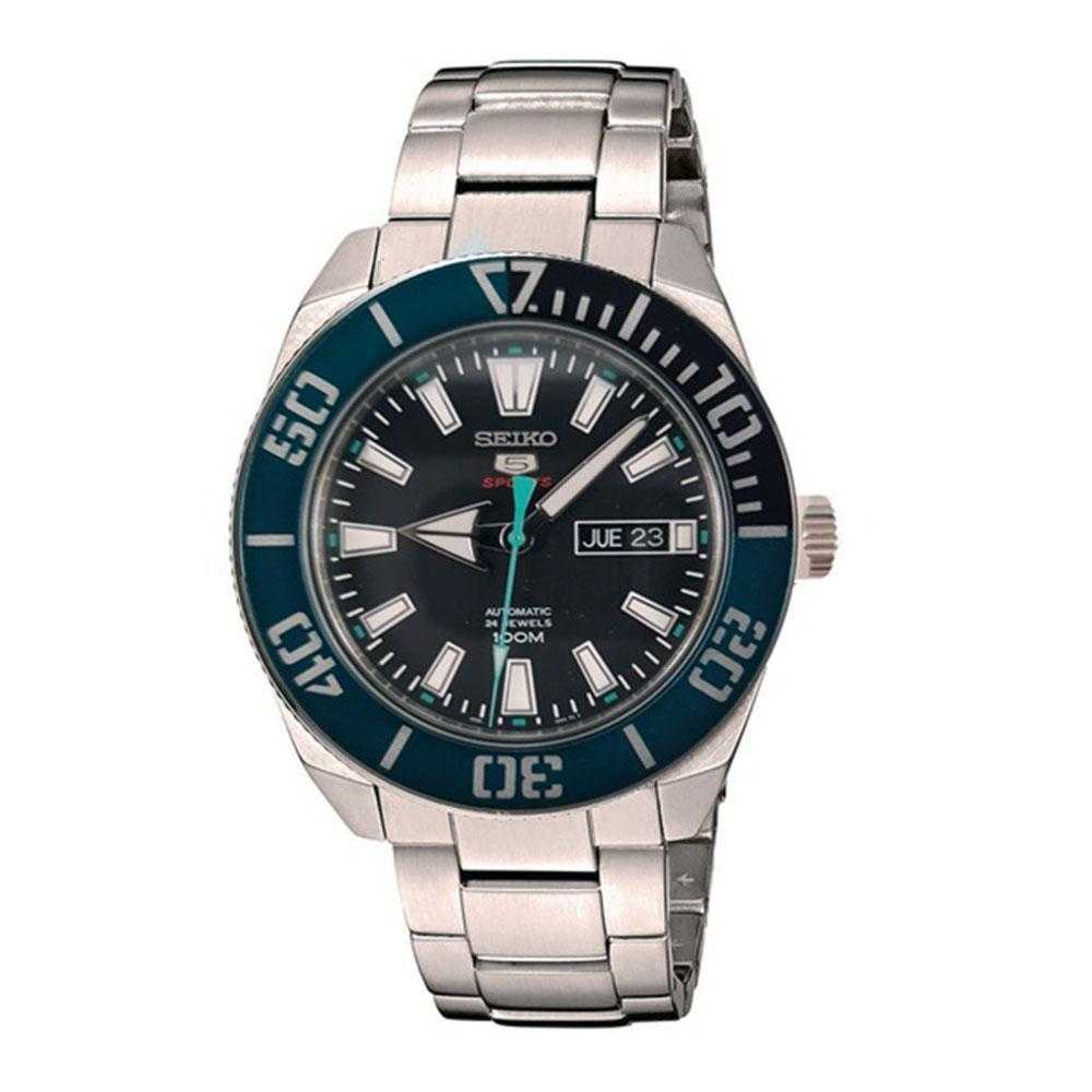 SEIKO 5 SPORTS SRPC53K1 AUTOMATIC STAINLESS STEEL MEN'S SILVER 