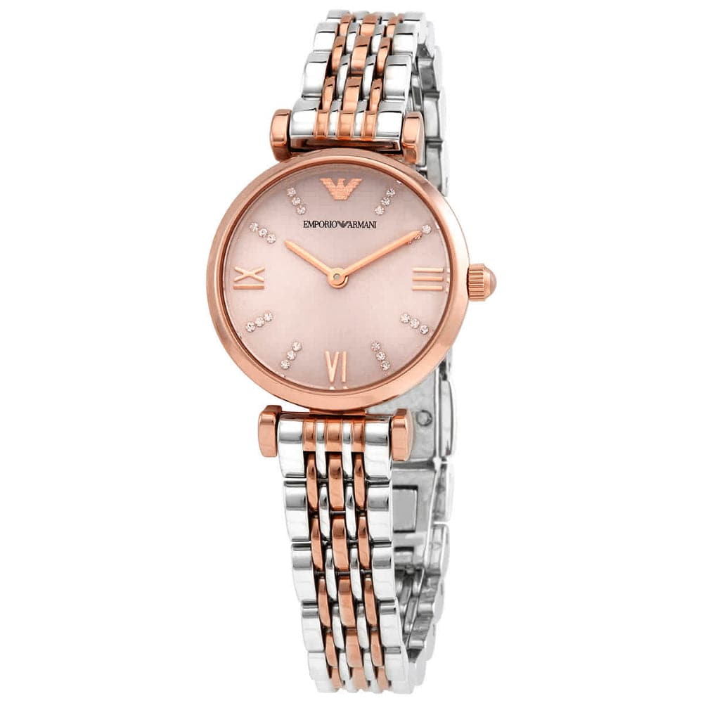 Gold womens sale armani watch