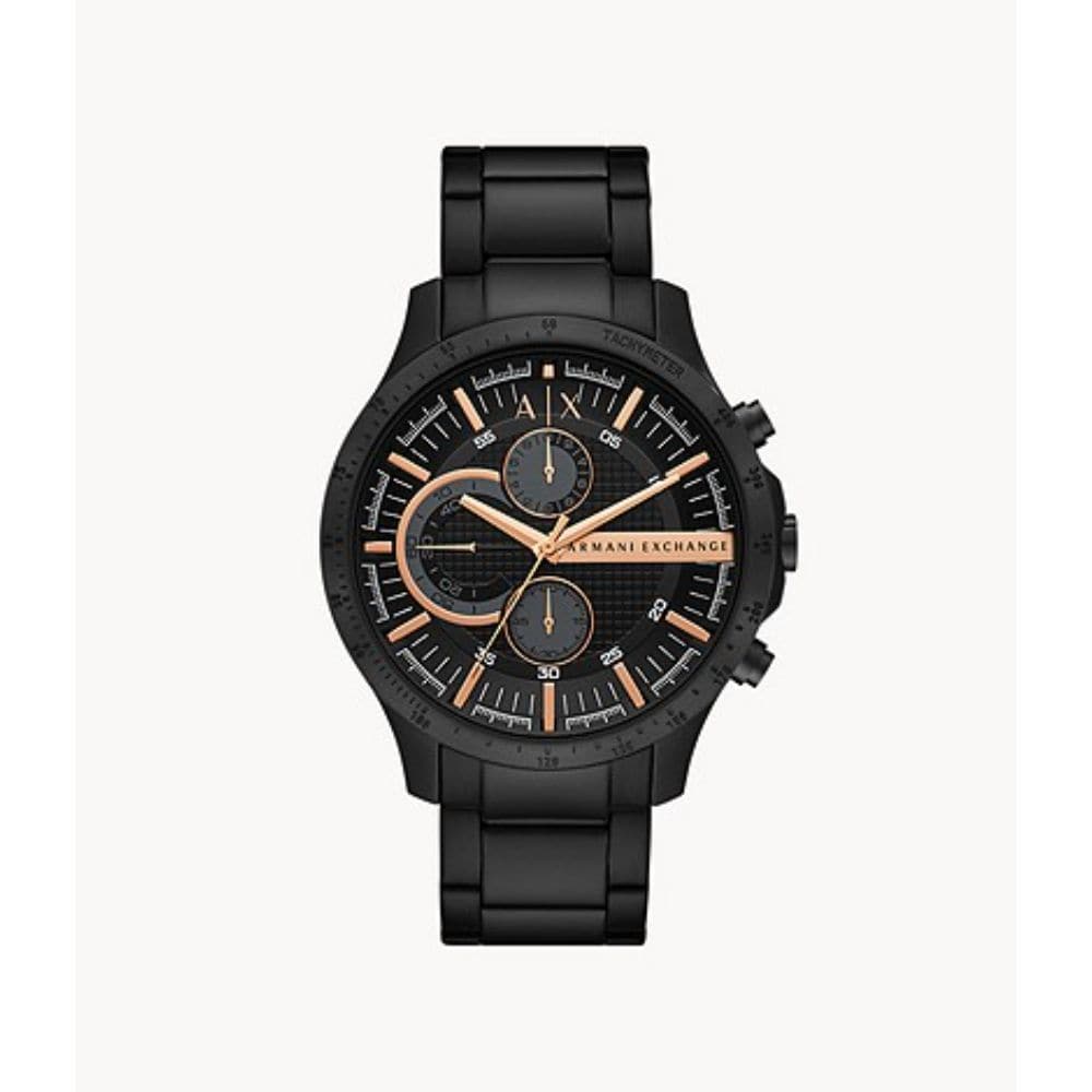 ARMANI EXCHANGE ANALOG QUARTZ BLACK STAINLESS STEEL AX2429 MEN S