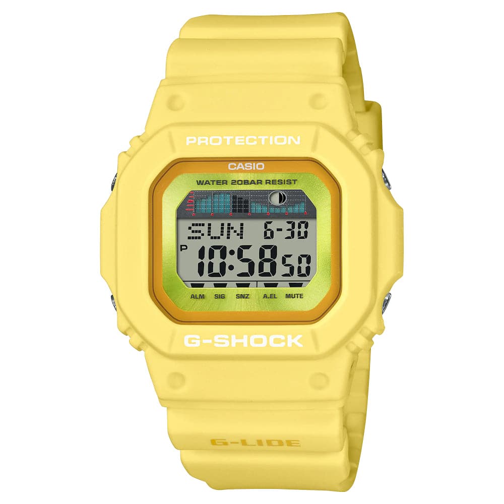 G shock protection on sale yellow