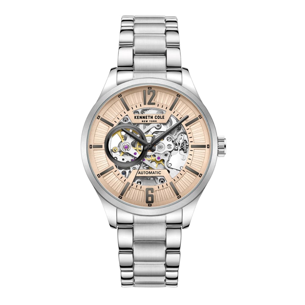 Kenneth cole women's hot sale skeleton watch