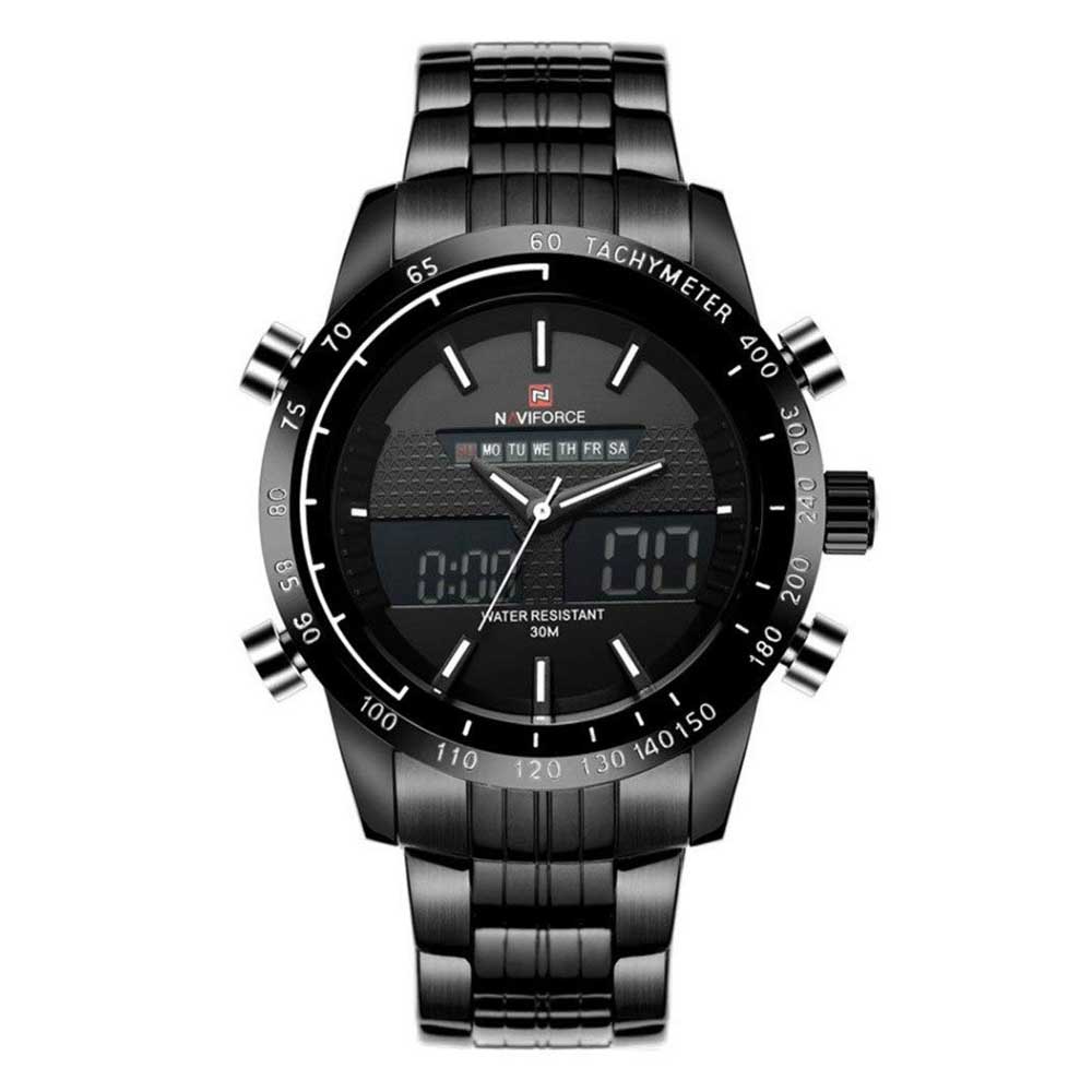 NAVIFORCE NF9024 B B W MEN S WATCH