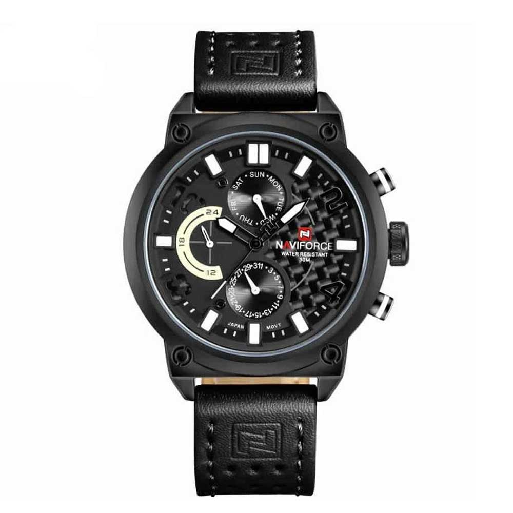 NAVIFORCE NF9068L B W B MEN S WATCH H2 Hub