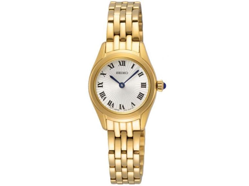 Seiko quartz ladies gold on sale watch