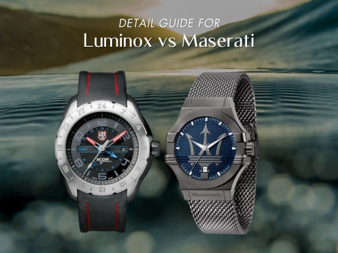 Detail guide for Luminox vs Maserati