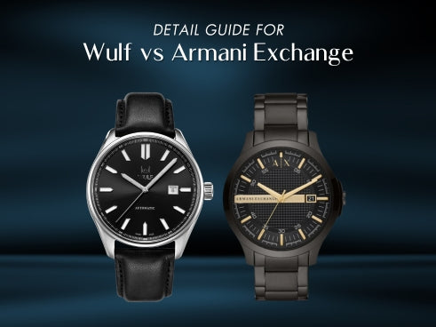 Detail guide for Wulf vs Armani Exchange