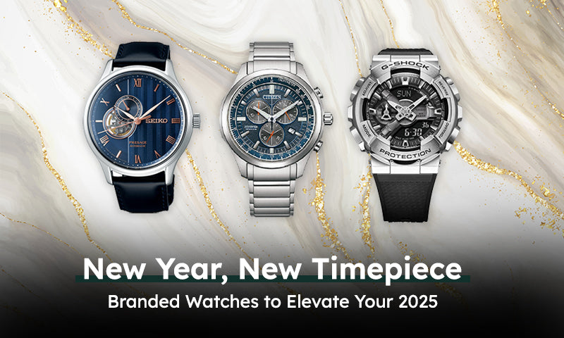 New Year, New Timepiece: Branded Watches to Elevate Your 2025