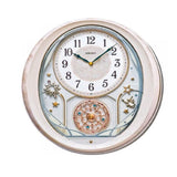 Seiko Wall Clock One Way Rotating Pendulum QXM370PT