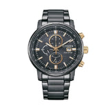 Citizen Chronograph Eco-Drive Black Dial Men's Watch CA0846-81E