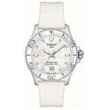 Tissot Seastar Mother Of Pearl White Silicone Unisex Watch T1202101711600