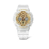 Casio G-Shock Transparent Resin Strap Women Watch GMA-S120SG-7ADR-P