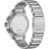 Citizen Eco-Drive Titanium Chronograph Mens Watch AT2530-85A