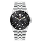 Luminox Land Sport Timer Series Black Dial Stainless Steel Men's Watch LM0911