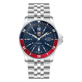 Luminox Land Sport Timer Series Blue Dial Stainless Steel Men's Watch LM0914