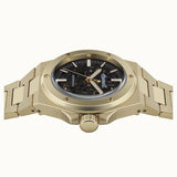 Ingersoll The Baller Automatic Black Dial IP Gold Stainless Steel Men's Watch I15001