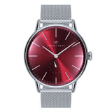 August Berg Serenity Silver Milanese Strap Unisex Watch 10140E15MSL (40mm)