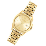 Coach New York Gold Dial Stainless Steel Strap Women Watch 14503907