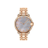 Coach New York Arden Rose Gold Stainless Steel Strap Women Watch 14503988