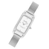 Coach New York White Dial Silver Milanese Strap Women Watch 14504032