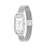 Coach New York White Dial Silver Milanese Strap Women Watch 14504032