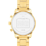 Coach New York Chronohraph Gold Stainless Steel Strap Women Watch 14504051