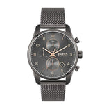 HUGO BOSS CHRONOGRAPH BLACK STAINLESS STEEL WATCH 1513837