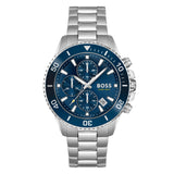 HUGO BOSS ADMIRAL BLUE DIAL STAINLESS STEEL WATCH 1513907