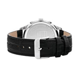 Tommy Hilfiger Chronograph Black Leather Strap Men Watch 1710502