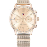 Tommy Hilfiger Multifunction Gold Milanese Strap Women Watch 1782303