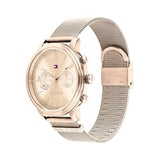 Tommy Hilfiger Multifunction Gold Milanese Strap Women Watch 1782303