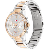 Tommy Hilfiger Chronograph Two-Tone Stainless Steel Strap Women Watch 1782387