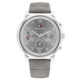 Tommy Hilfiger Chronograph Gray Dial Leather Strap Women Watch 1782521