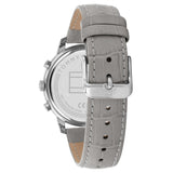 Tommy Hilfiger Chronograph Gray Dial Leather Strap Women Watch 1782521