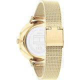 Tommy Hilfiger White Dial Gold Milanese Strap Women Watch 1782579