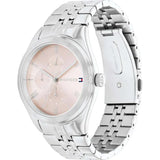 Tommy Hilfiger Blush Pink Dial Silver Stainless Steel Strap Women Watch 1782590