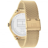 Tommy Hilfiger Chronograph Gold Dial Milanese Strap Women Watch 1782655