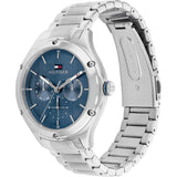 Tommy Hilfiger Chronograph Silver Stainless Steel Strap Men Watch 1782657