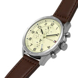 Tommy Hilfiger Chronograph Brown Leather Strap Men Watch 1792003